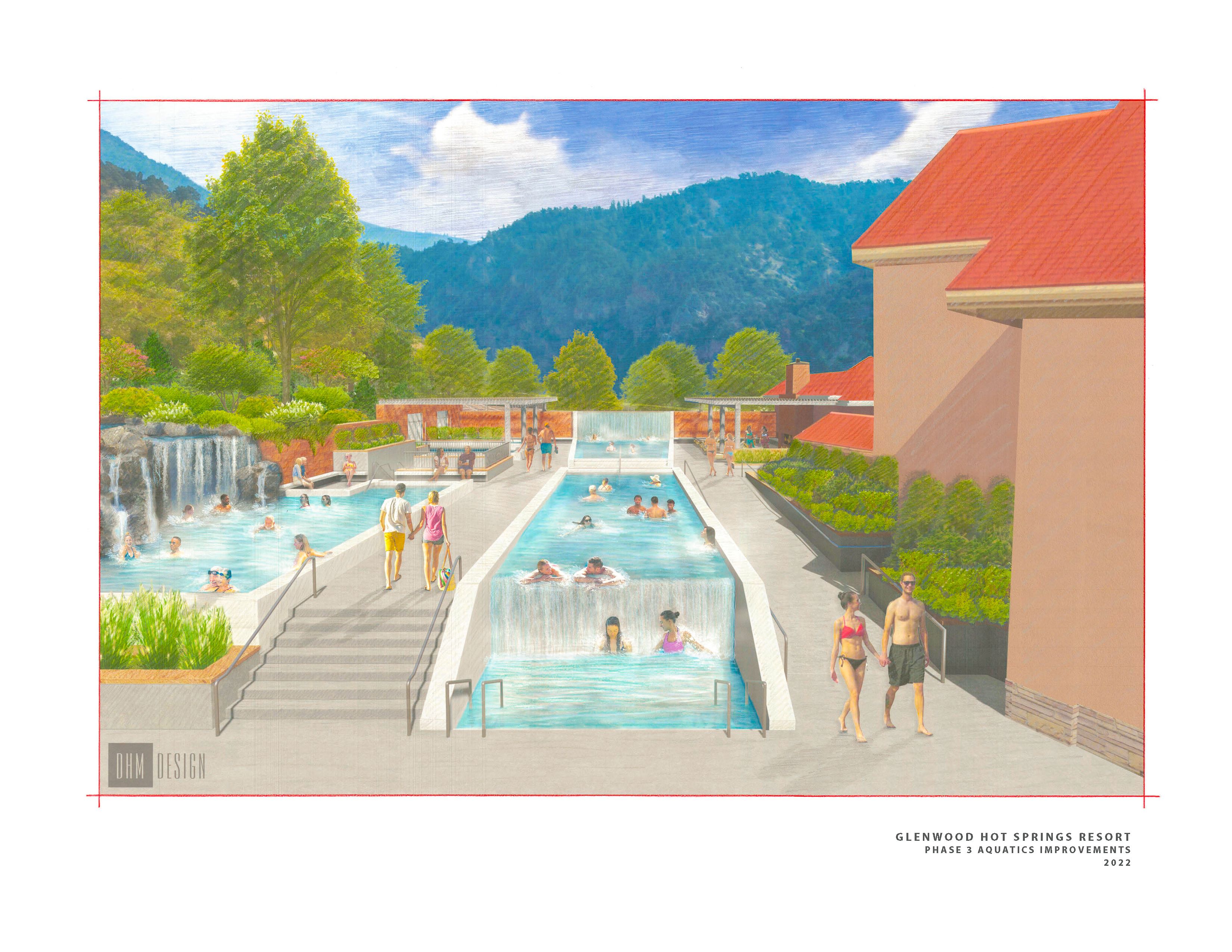 historical glenwood hot springs continues to evelove